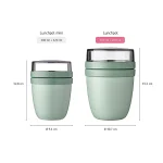 Mepal Δοχείο Φαγητού Πλαστικό Μαύρο 500ml 107648041100 - Image 3