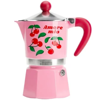 Bialetti Μπρίκι Espresso Ροζ 6666