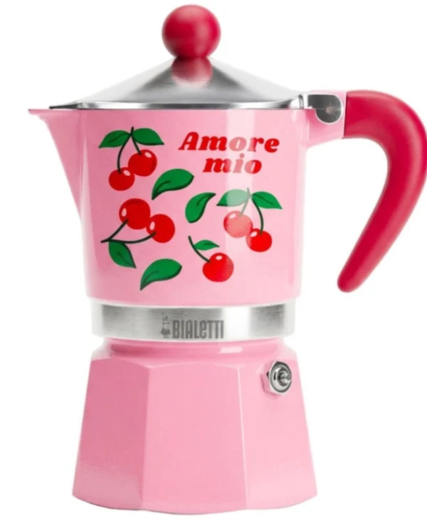Bialetti Μπρίκι Espresso Ροζ 6666