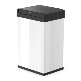 Hailo Κάδος Απορριμμάτων Πλαστικός Λευκός 35lt 8401310
