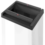 Hailo Κάδος Απορριμμάτων Πλαστικός Λευκός 35lt 8401310 - Image 2