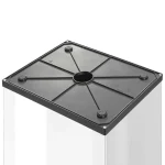 Hailo Κάδος Απορριμμάτων Πλαστικός Λευκός 35lt 8401310 - Image 3