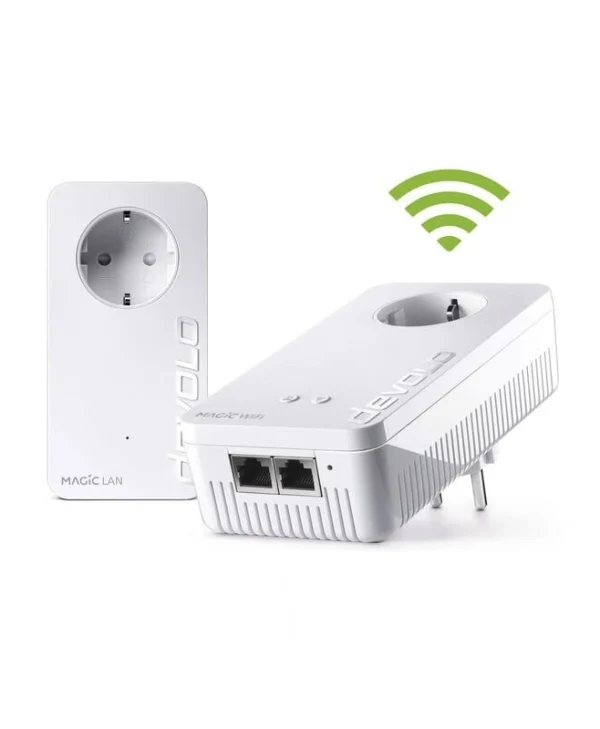 Devolo Magic Starter Kit Powerline Διπλό για Ασύρματη Σύνδεση και 2 Θύρες Ethernet 7188