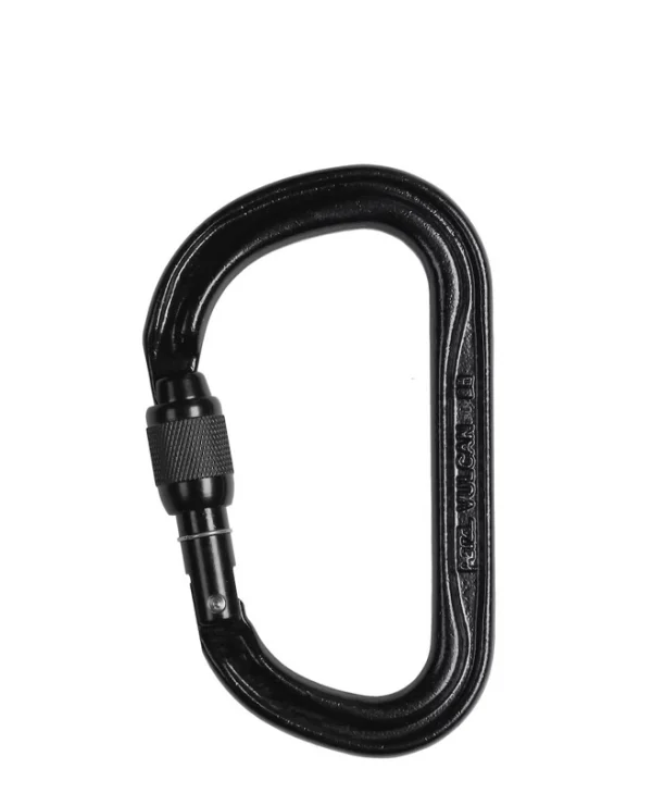 Petzl Vulcan Screw-lock Locking Carabiner Black 0000848900000035