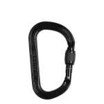 Petzl Vulcan Screw-lock Locking Carabiner Black 0000848900000035 - Image 3