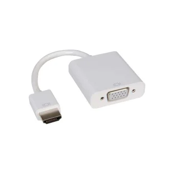 Προσαρμογέας Av Roline Hdmi D-sub Vga Λευκός 12.03.3114