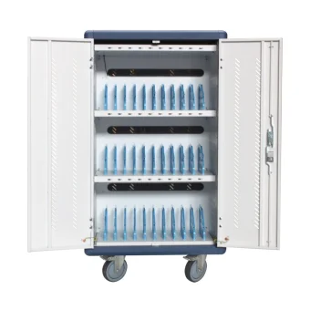Techly Βάση Φόρτισης με 30 Θύρες USB-A White Blue (I-CABINET-30DUTY/USB) 108880