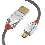 Lindy Regular USB 2.0 to micro USB Cable 5m (36654) - Image 2