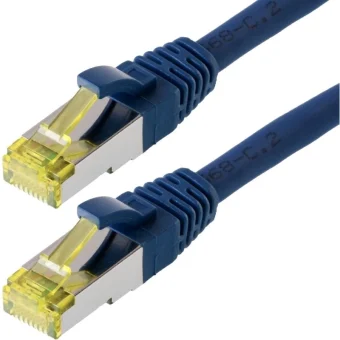 Telegärtner S/FTP Cat.6a (Gigabit) Καλώδιο Δικτύου Ethernet 2m Μπλε L00001A0087