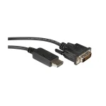 Value Cable DVI-D male - DisplayPort male 1m Μαύρο (11.99.5613) - Image 2
