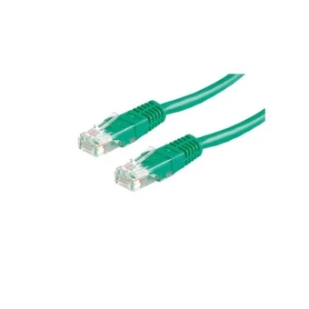 Roline U/UTP Cat.5e (Gigabit) Καλώδιο Δικτύου Ethernet 3m Πράσινο 21.15.0553