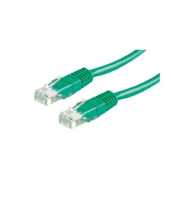 Roline U/UTP Cat.5e (Gigabit) Καλώδιο Δικτύου Ethernet 3m Πράσινο 21.15.0553