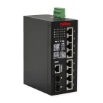 Roline 21.13.1131 Managed L2 PoE+ Switch με 10 Θύρες Gigabit (1Gbps) Ethernet