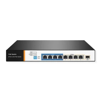 Value 21.99.1189 L2 PoE Switch με 8 Θύρες Gigabit (1Gbps) Ethernet