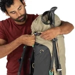 Osprey Kestrel Ορειβατικό Σακίδιο 45lt Αδιάβροχο Χακί Hiking 695874 - Image 4