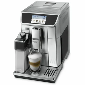 De'Longhi ECAM 656.75.MS Αυτόματη Μηχανή Espresso 1450W Πίεσης 15bar για Cappuccino με Μύλο Άλεσης Ασημί 656.75.MS