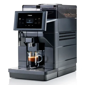 Saeco Aurora B2 Αυτόματη Μηχανή Espresso 1300W με Μύλο Άλεσης Μαύρη 9J0911