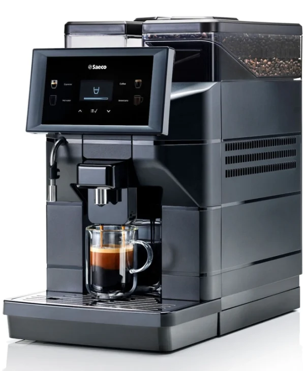 Saeco Aurora B2 Αυτόματη Μηχανή Espresso 1300W με Μύλο Άλεσης Μαύρη 9J0911