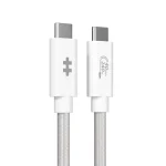 Targus USB 4 Video Cable USB-C male - USB-C 240W PD Λευκό 1.2m HD6500WHGL
