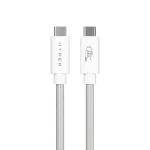 Targus USB 4 Video Cable USB-C male - USB-C 240W PD Λευκό 1.2m HD6500WHGL - Image 2