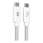 Targus USB 4 Video Cable USB-C male - USB-C 240W PD Λευκό 1.2m HD6500WHGL - Image 4