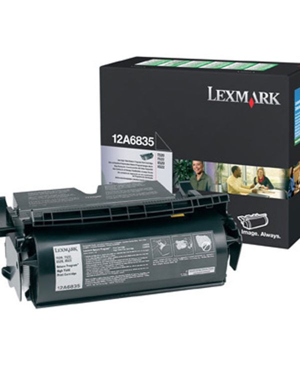LEXMARK 12A6835 BLACK TONER