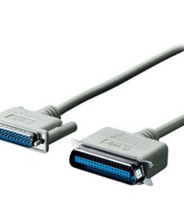 Roline Parallel Printer Cable DB25 Male - C36 Male Grey 1.8m 11.01.1018