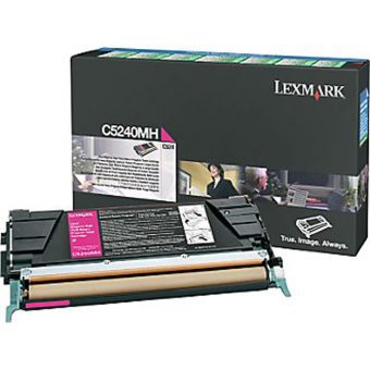 Lexmark Toner Laser C5240MH Magenta High Yield 5K Pgs