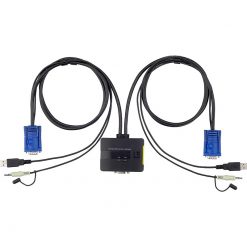 LevelOne KVM-0223 2 Port USB + Audio KVM - Image 5
