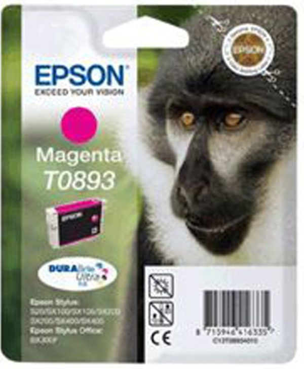 EPSON T0893 MAGENTA with pigment INK (C13T089340)