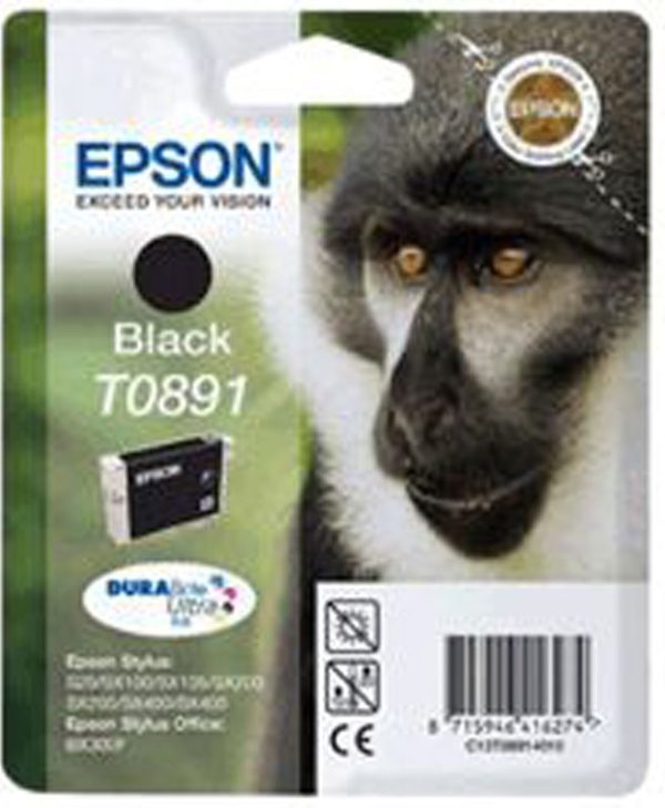 EPSON T0891 BLACK with pigment INK (C13T089140)