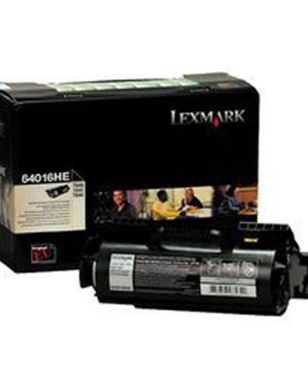 Lexmark Toner Laser 64016HE Black 21K Pgs