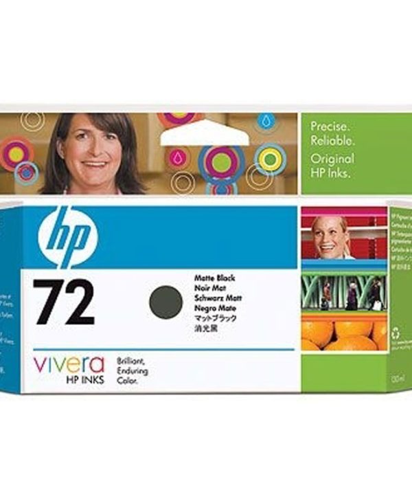 HP Ink No 72 Matte Black with Vivera Ink 130ml C9403A