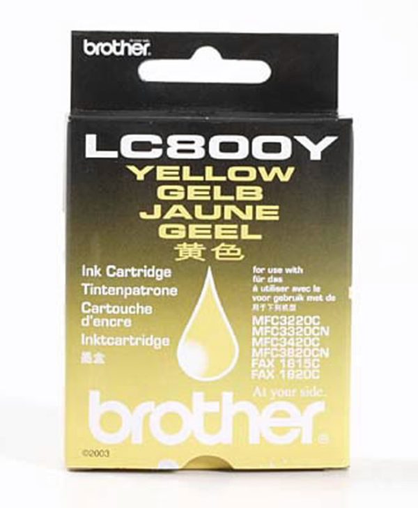 BROTHER MFC3220 LC800Y INK CRTR