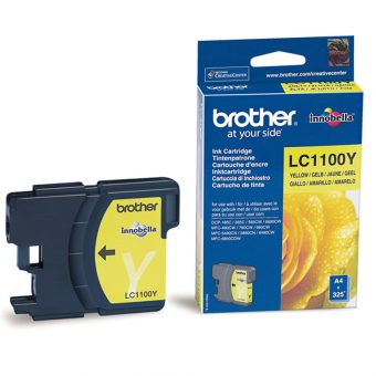 Brother for MFC-6490CW/790CW/DCP-385C Yellow Ink LC-1100Y