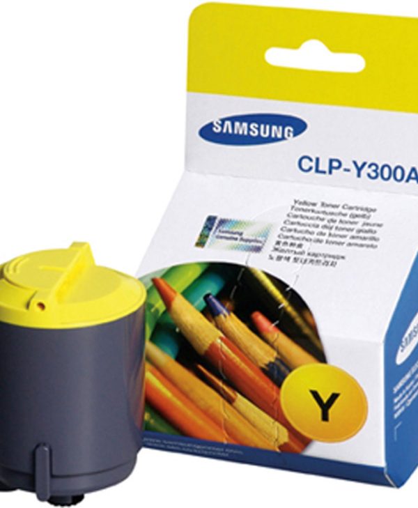 Toner Color Laser Samsung CLP-Y300 Yellow (CLP-Y300A/ELS)
