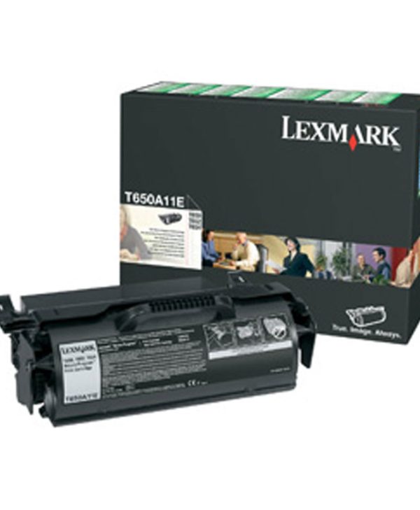 Lexmark Toner Laser T650A11E Black 7K Pgs