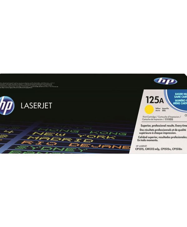 HP 125A Yellow LaserJet Toner 1.4K Pgs CB542A