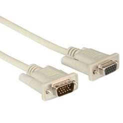 Roline VGA cable HD15M - HD15F 1.8m 11.01.6518