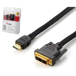 Equip HDMI - DVI M/M 2m Black 119322
