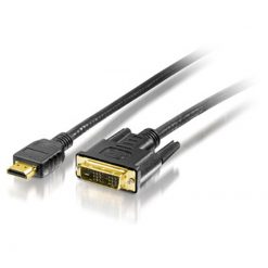 Equip HDMI - DVI M/M 3m Black 119323