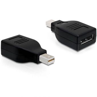 DeLock Mini DisplayPort - DisplayPort M/F Adapter 65238