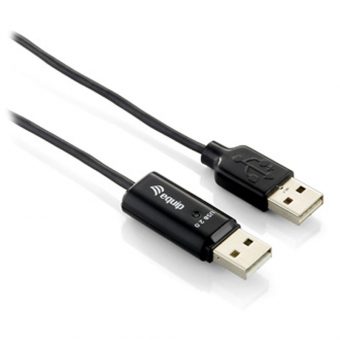 Equip USB 2.0 Optical Disc Drive Sharing M/M 1.8m Black 133339