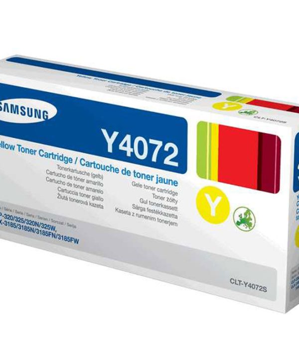 Samsung CLT-Y4072S Yellow Toner 1000pages SU472A