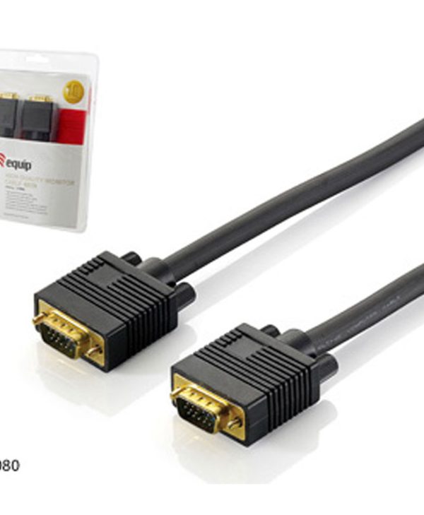 Equip VGA M/F 1.8m Black 218130