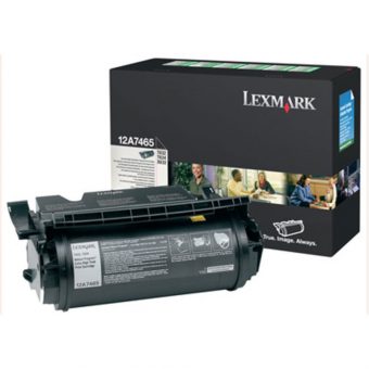 Lexmark Toner Laser 12A7465 Black 32K Pgs