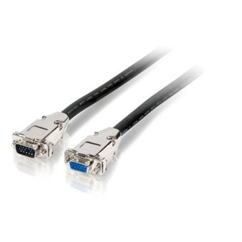 Equip VGA M/F 20m Black 118856