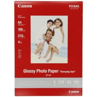 Canon GP-501 Glossy Photo Paper 210gsm A4 100sheets 0775B001