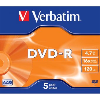 VERB.DVD-R 16X 120/4.7GB 5Τ 43519