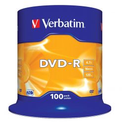 Verbatim 43549 16x DVD-R 4.7GB (Spindle Pack of 100)